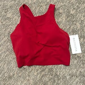 Athleta conscious crop bra